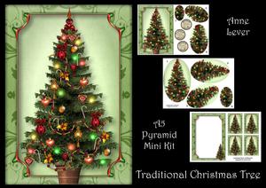 Traditional Christmas Tree Pyramid Mini Kit