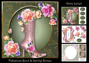 Fabulous Boot & Spring Roses