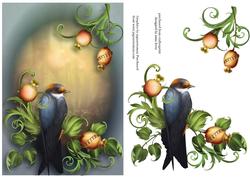 Gorgeous Bird & Dusky Scene