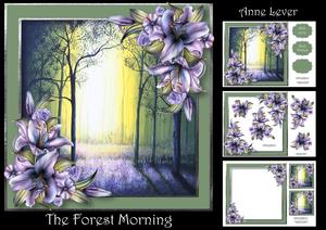 The Forest Morning with Wynter Lilies