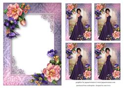 Summer Floral Beauty Insert