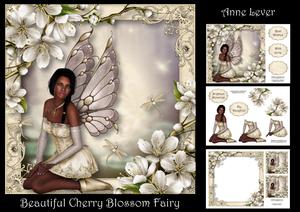 Beautiful Cherry Blossom Fairy