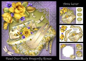 Head Over Heels Dragonfly Roses