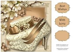 Head Over Heels Coffee & Cream 8x8 Quick Topper