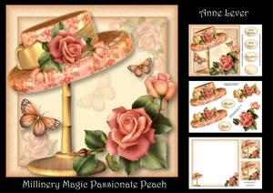Millinery Magic Passionate Peach
