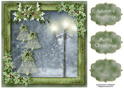 The Winter Lamp 8x8 Quick Topper