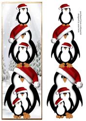 Stack of Penguins Large Dl