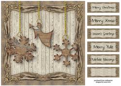 Steampunk Snowflake Baubles