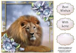 The Stormy Lion 8x8 Quick Topper