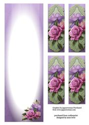 Beautiful Belle Roses Large Dl Insert