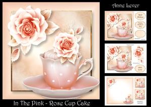 In the Pink - Rose Cup Cake