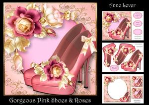 Gorgeous Pink Shoes & Roses
