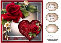 The Velvet Rose 8x8 Quick Topper