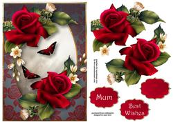 Red Velvet Roses A5