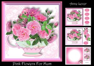 Pink Flowers for Mum
