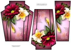 Art Deco Stacker - Chrysanthemum Spring