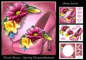Floral Shoes - Spring Chrysanthemum