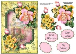Pink & Yellow at the Rose Cottage A5