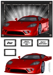 The Red Car A5