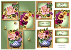 Mamas Bouquet Frame Trio