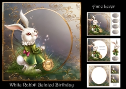 White Rabbit Belated Birthday
