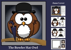 The Bowler Hat Owl
