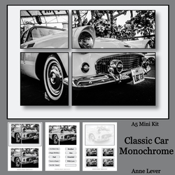 Classic Car monochrome
