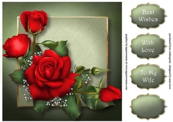 The Red Roses 8x8