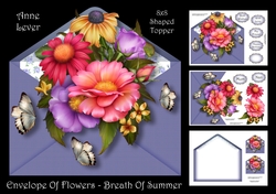 Envelope Of Flowers - Breath Of Summer