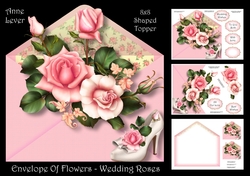 Envelope Of Flowers -Wedding Roses