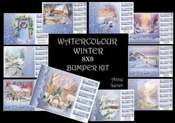 Watercolour Winter 8x8 Bumper Kit