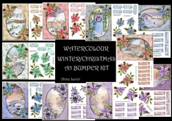 Watercolour Winter/Christmas A5 Bumper Kit