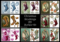 Christmas Stockings A5 Bumper Kit