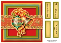 The Christmas Baubles 8x8