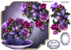 Soft Gothic - Teacup & Saucer