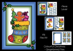 Colourful Christmas - Gingerbread Man