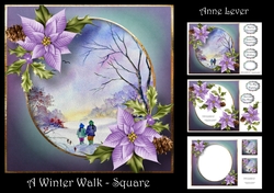 A Winter Walk - Square