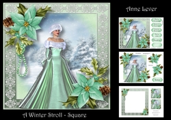 A Winter Stroll - Square