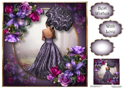 Practically Perfect In Purple 8x8