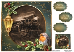 The Polar Express - Male Christmas 8x8