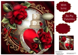 The Scent Of Hearts & Flowers - Valentines 8x8