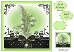 The Gift Of Snowdrops 8x8