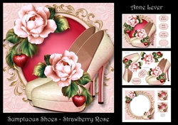 Sumptuous Shoes - Strawberry Rose