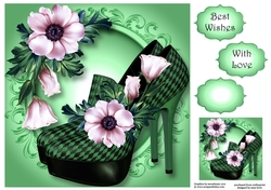 Sumptuous Shoes - Splash Of Colour 8x8