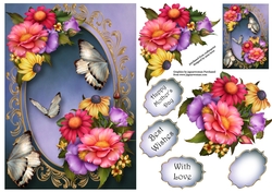 Breath Of Summer & Butterflies A5