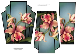 Art Deco Stacker - Aloha Orchids