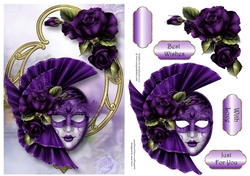 Deep Purple Masque & Roses