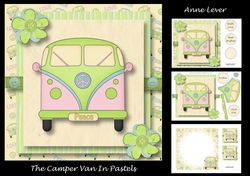 The Camper Van In Pastels