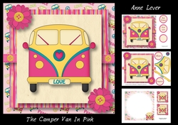 The Camper Van In Pink