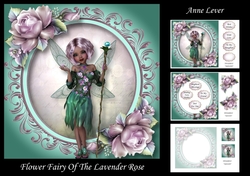 Flower Fairy Of The Lavender Rose